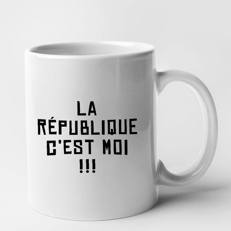 Mug La république c'est moi Blanc