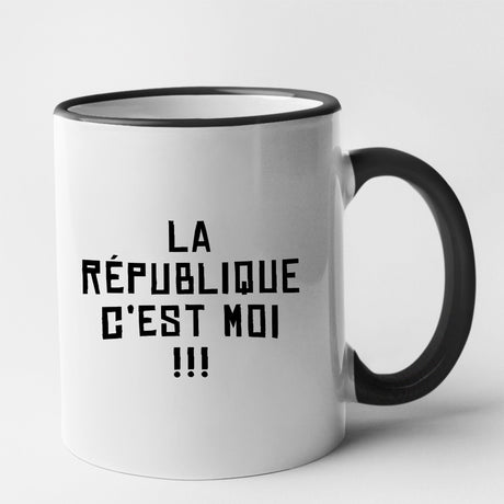 Mug La république c'est moi Noir