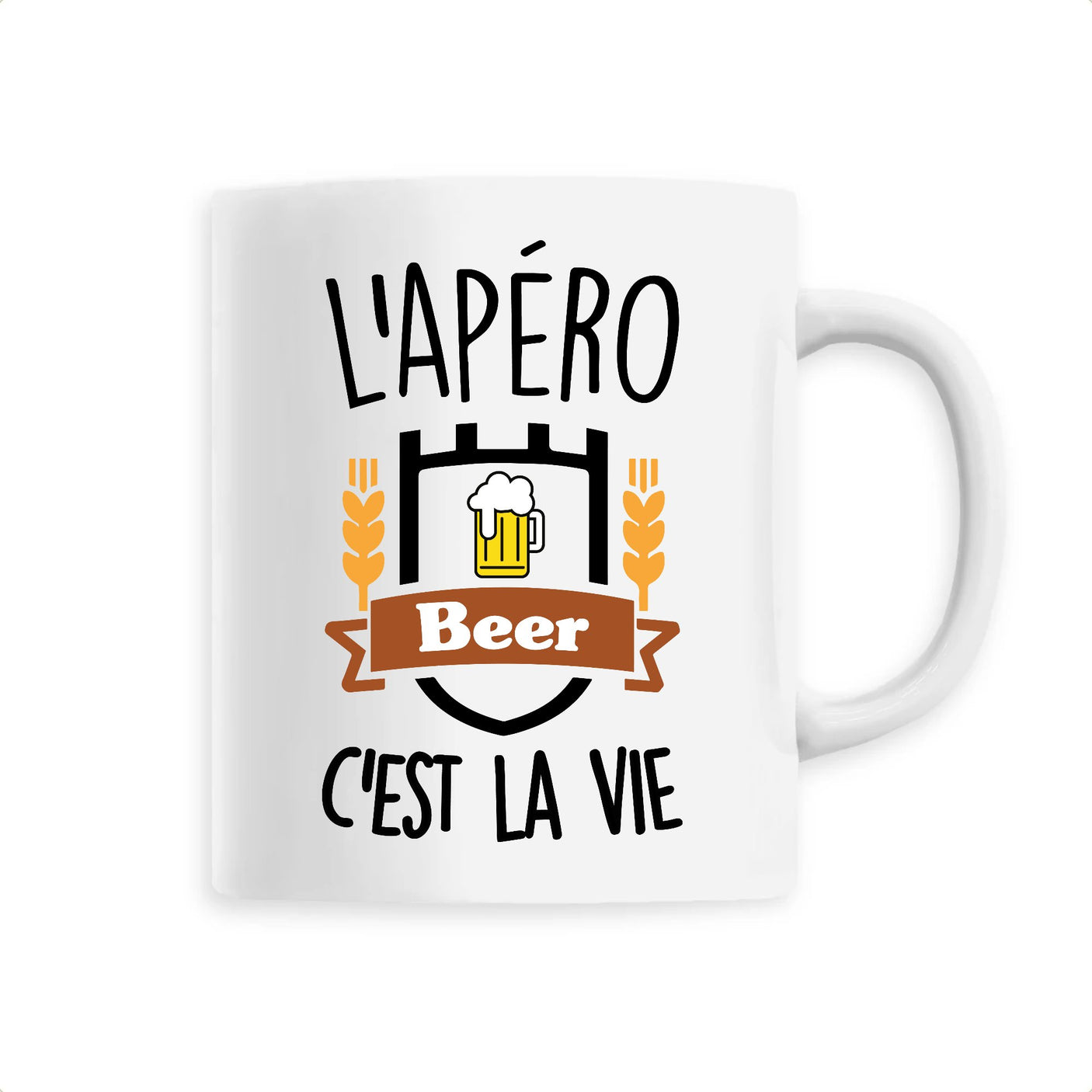 Mug L'apéro c'est la vie 