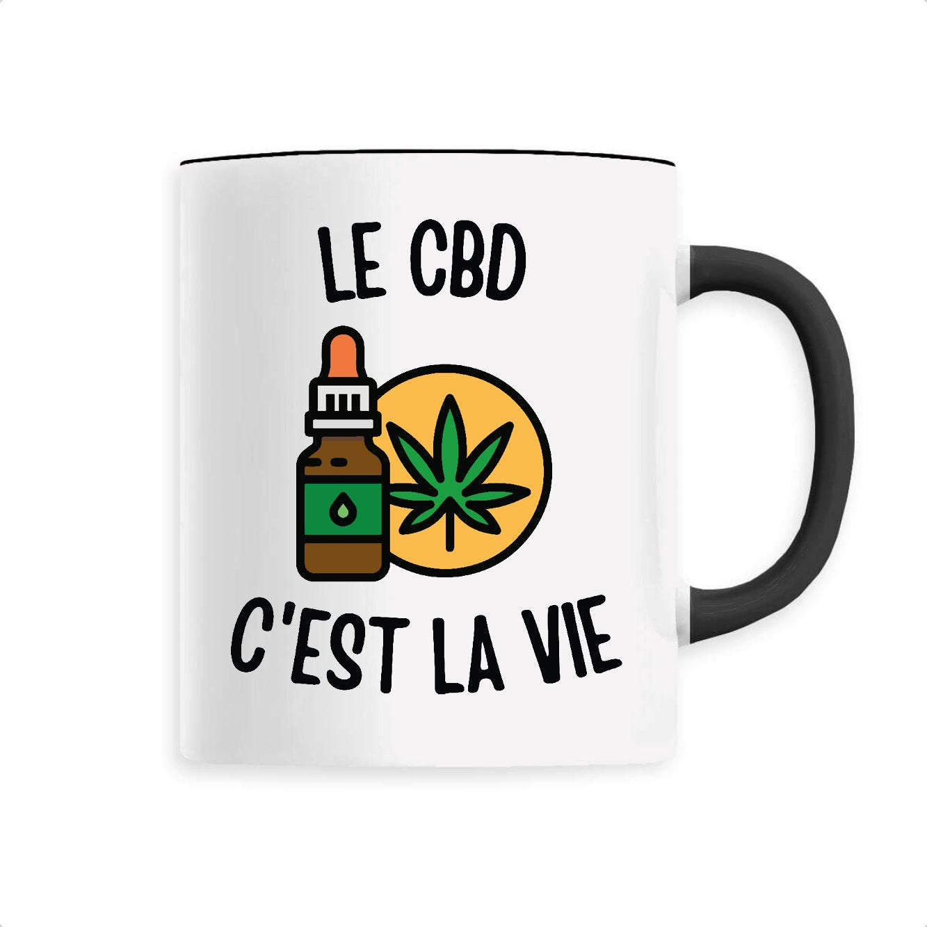 Mug Le CBD c'est la vie 