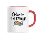 Mug Le lundi c'est ramolli 