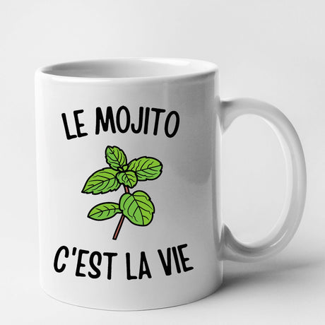 Mug Le mojito c'est la vie Blanc