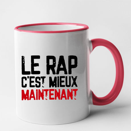 Mug Le rap c'est mieux maintenant Rouge