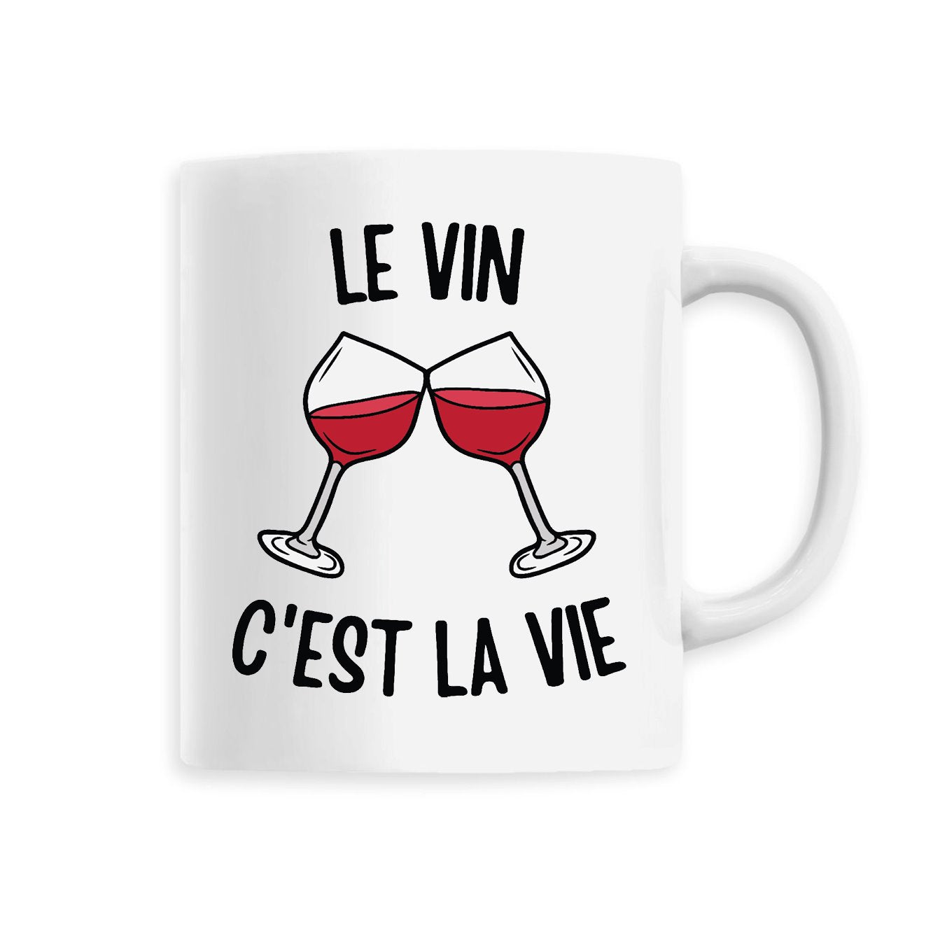 Mug Le vin c'est la vie 