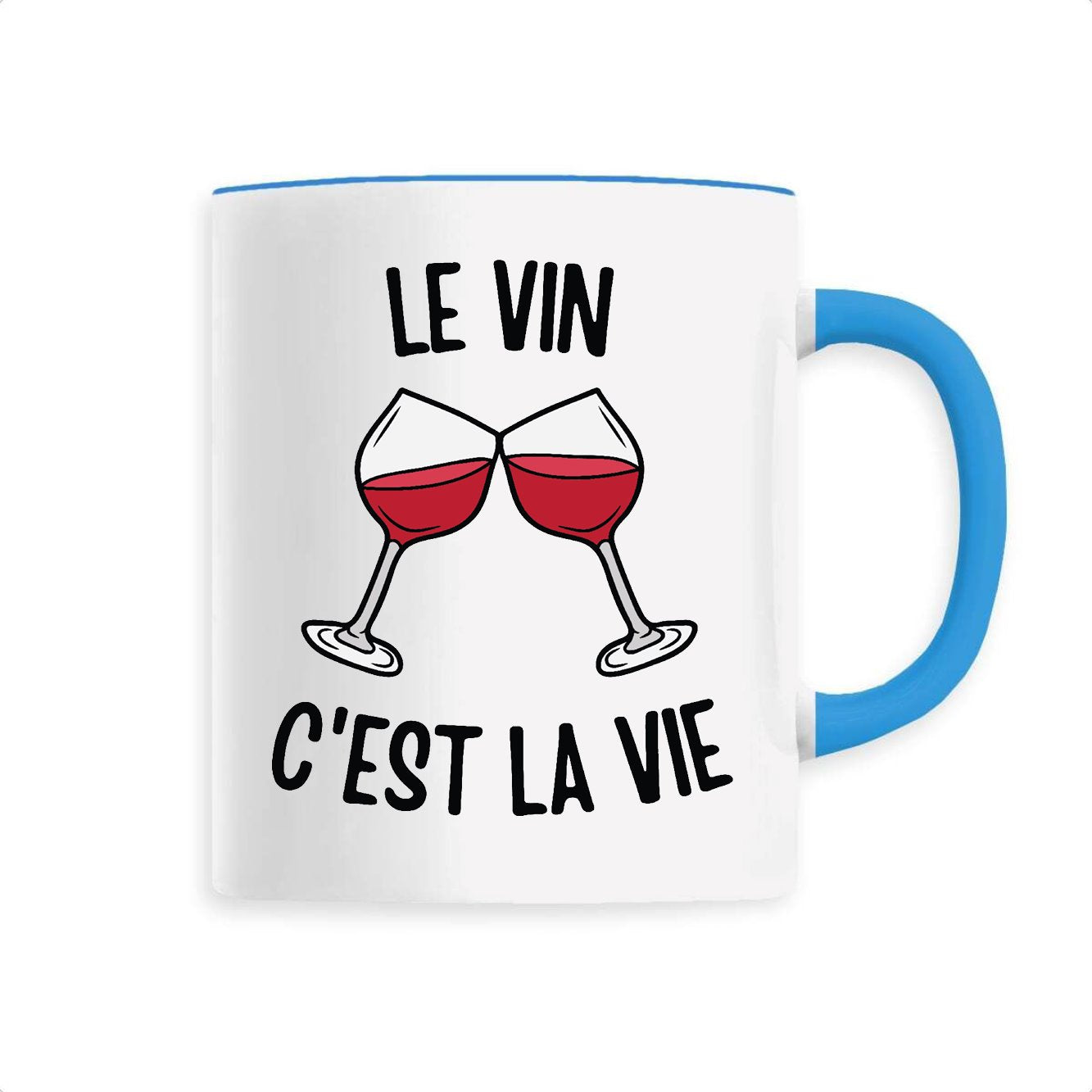 Mug Le vin c'est la vie 