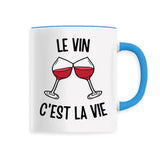 Mug Le vin c'est la vie 