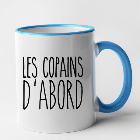 Mug Les copains d'abord Bleu