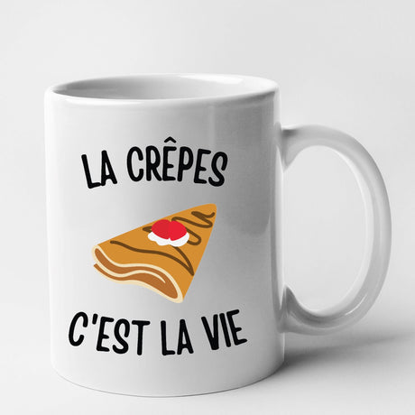 Mug Les crêpes c'est la vie Blanc