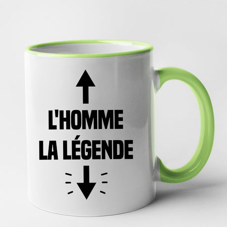 Mug L'homme la légende Vert