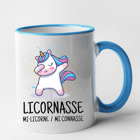 Mug Licornasse Bleu