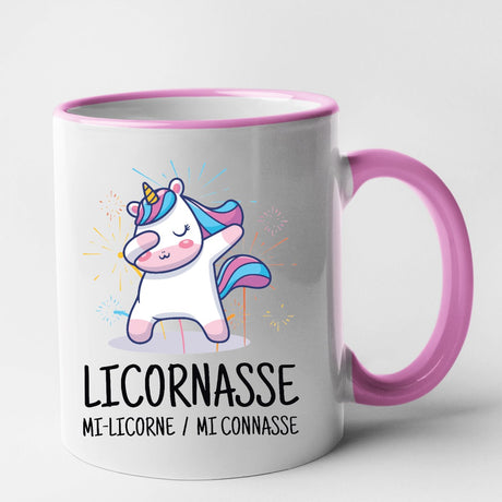 Mug Licornasse Rose