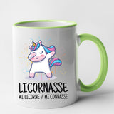 Mug Licornasse Vert