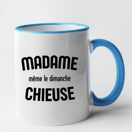 Mug Madame chieuse Bleu