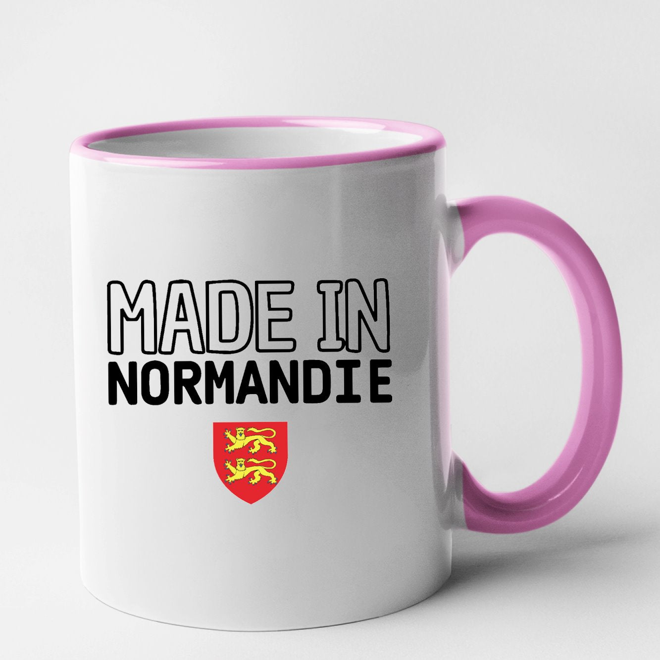 Mug Made in Normandie Rose