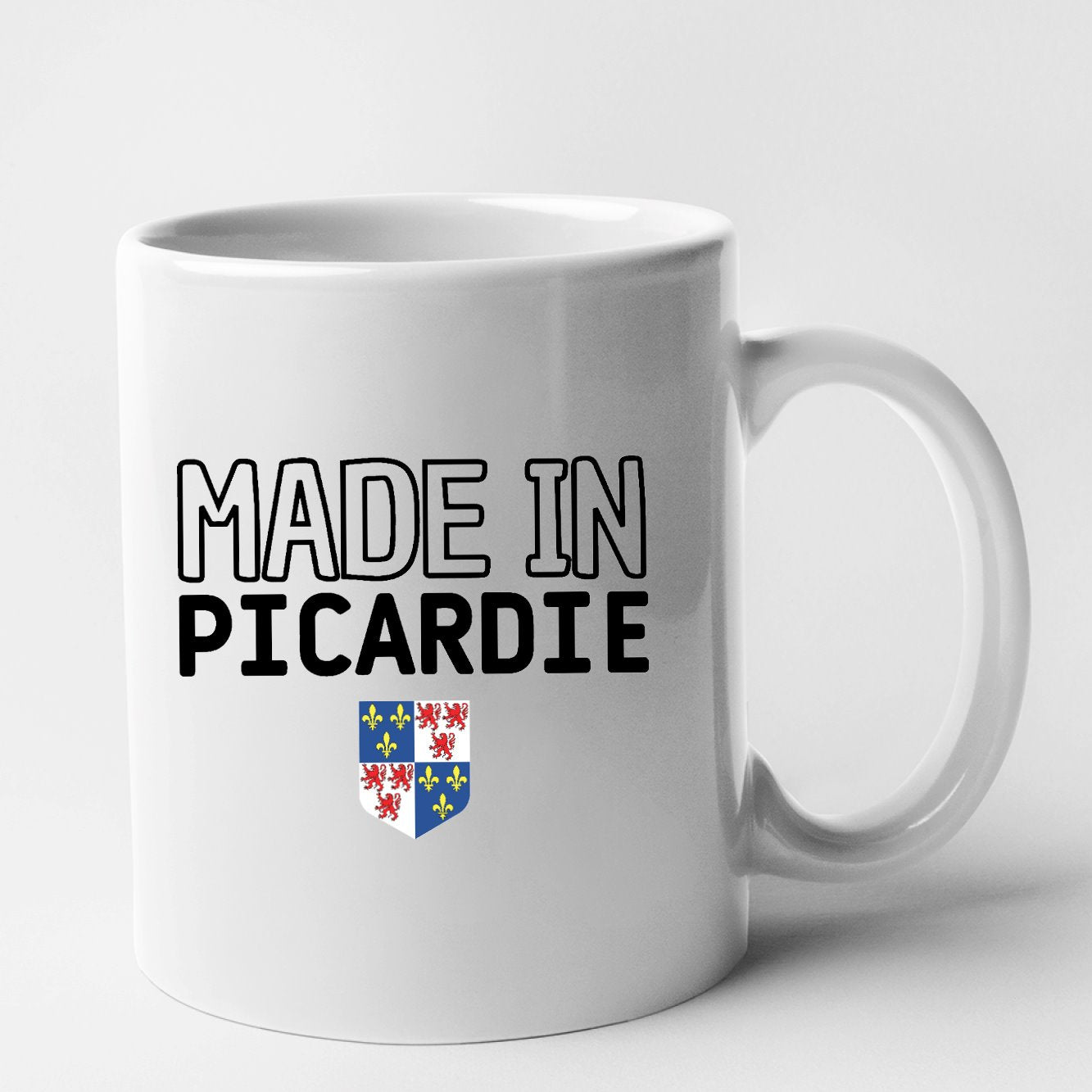 Mug Made in Picardie Blanc