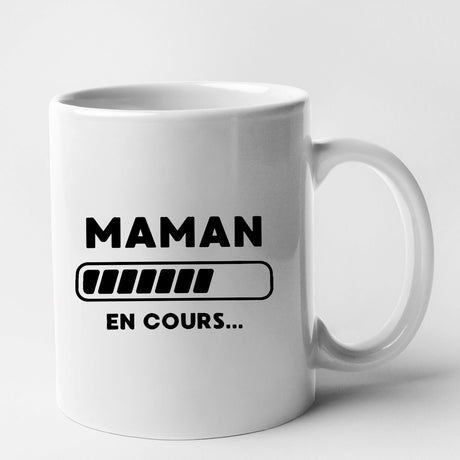 Mug Maman en cours Blanc