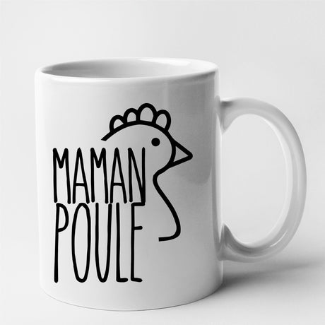 Mug Maman poule Blanc