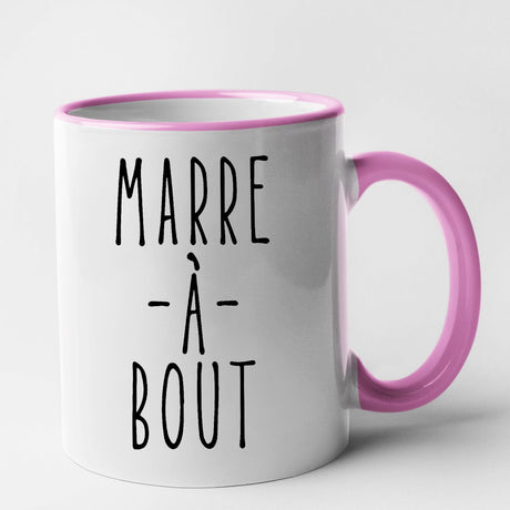 Mug Marre à bout Rose