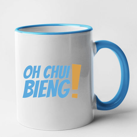 Mug Oh chui bieng Bleu
