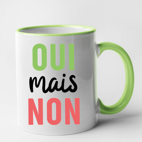 Mug Oui mais non Vert