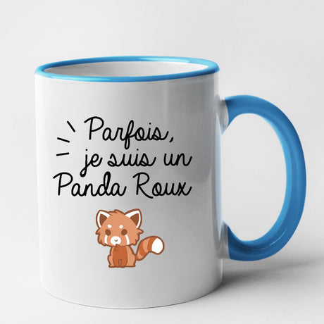 Mug Panda roux Bleu