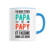 Mug Papa et papy 