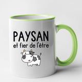 Mug Paysan et fier de l'être Vert