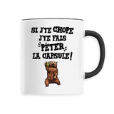 Mug Si j'te chope 