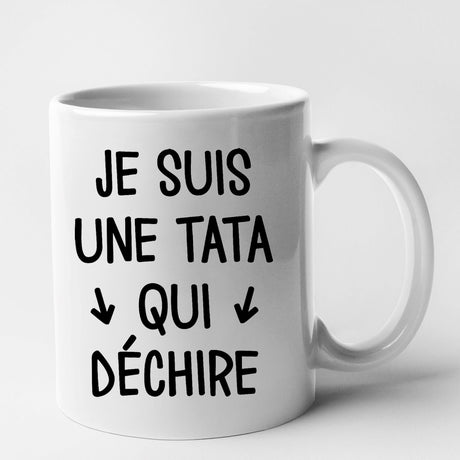 Mug Tata qui déchire Blanc