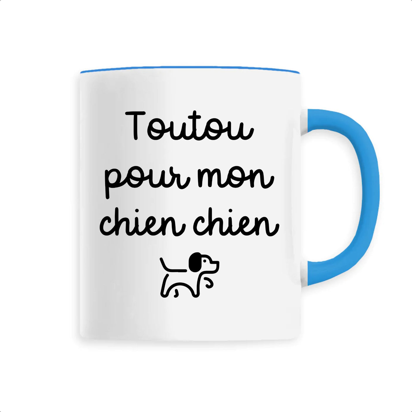 Mug Toutou pour mon chien chien 