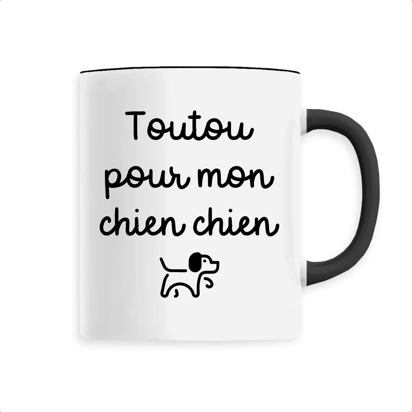 Mug Toutou pour mon chien chien 