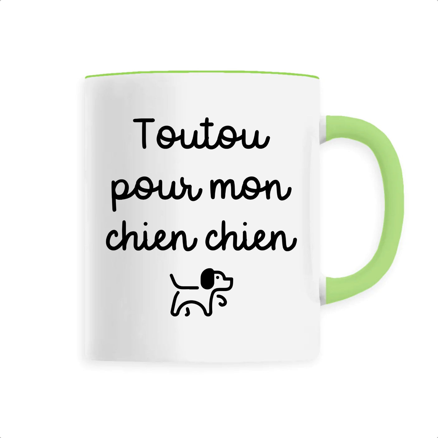 Mug Toutou pour mon chien chien 