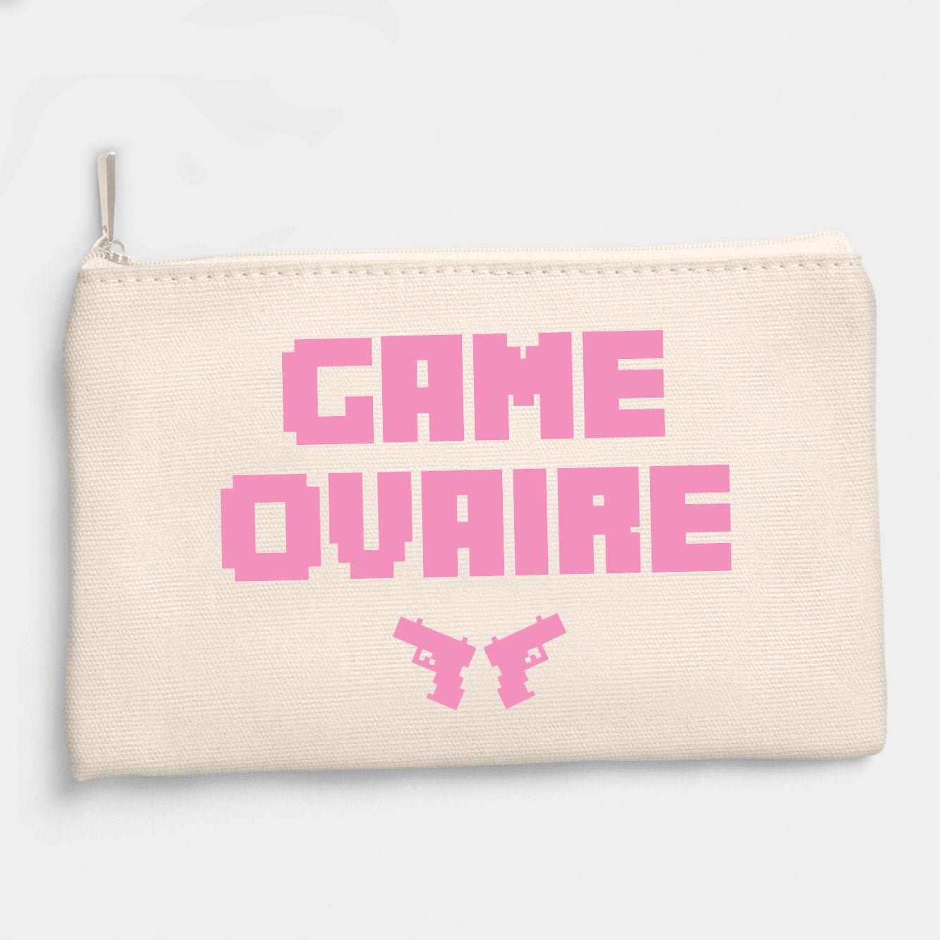 Pochette Game ovaire Beige