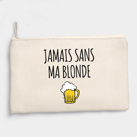 Pochette Jamais sans ma blonde Beige