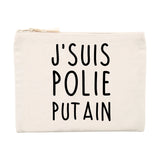 Pochette J'suis polie putain 