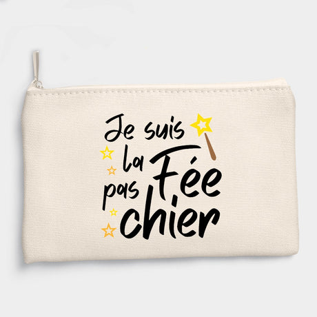 Pochette La fée pas chier Beige