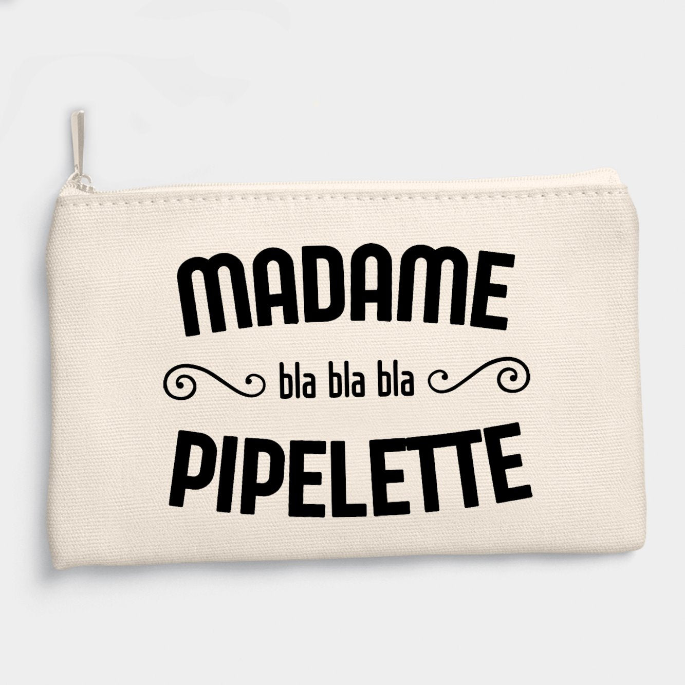 Pochette Madame pipelette Beige
