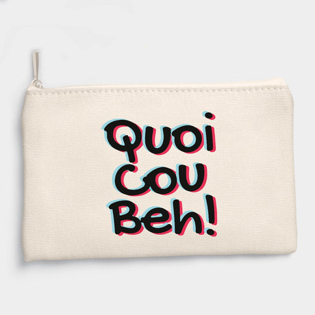 Pochette Quoicoubeh Beige