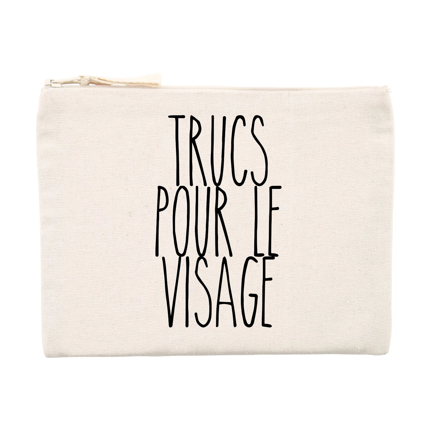 Pochette Trucs pour le visage Beige