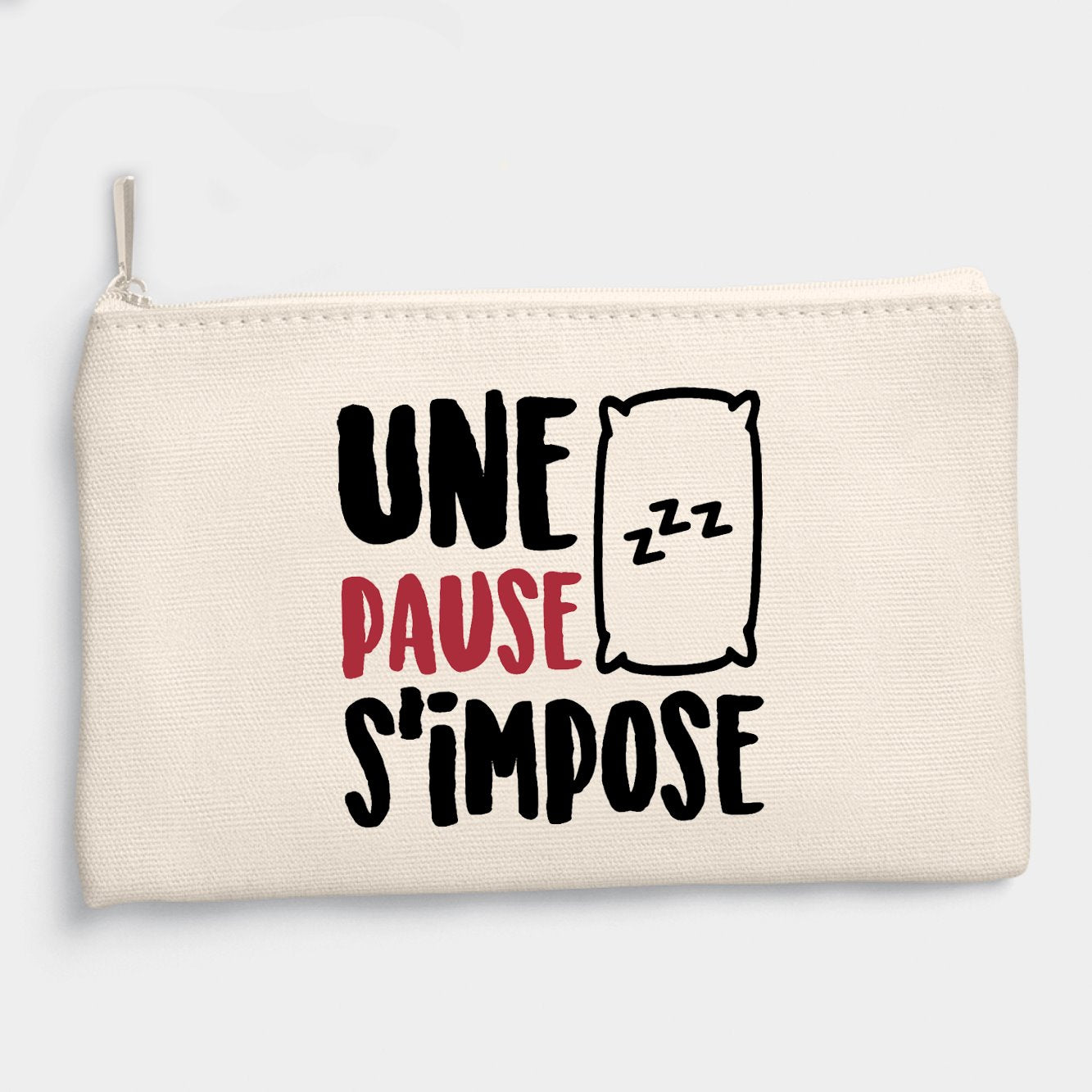 Pochette Une pause s'impose Beige