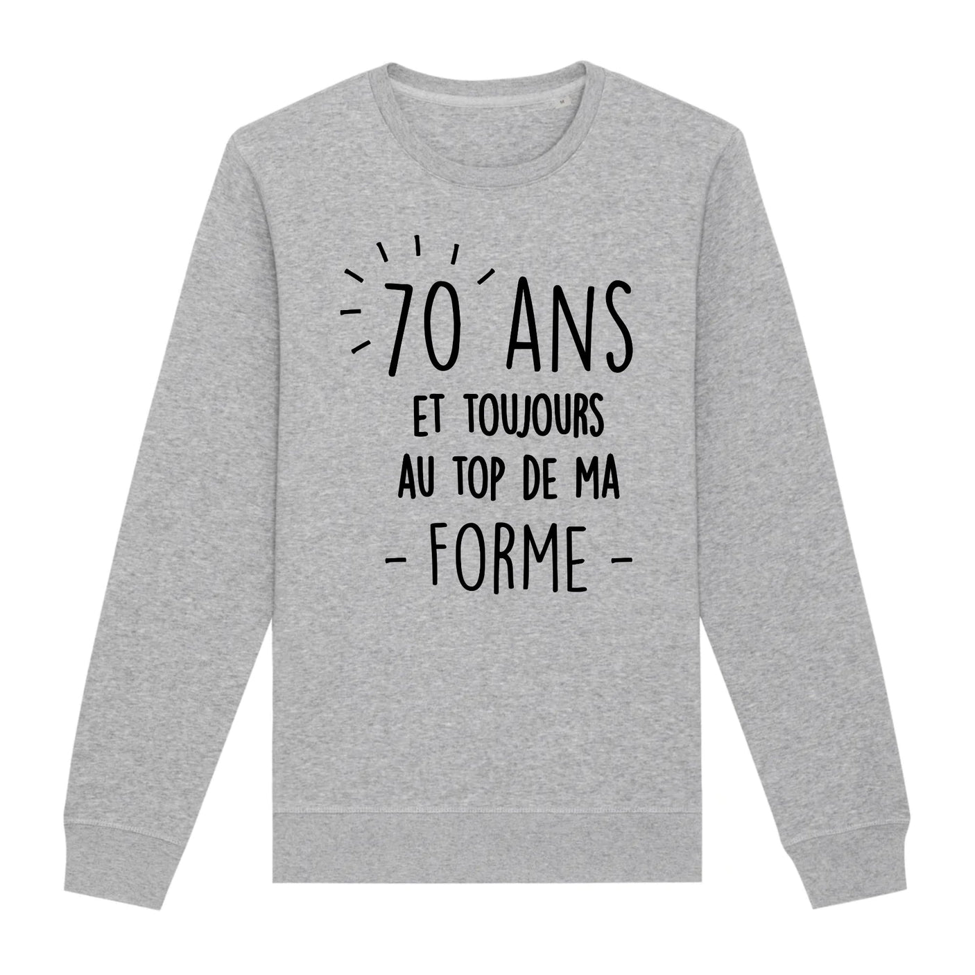 Sweat Adulte Anniversaire 70 ans 