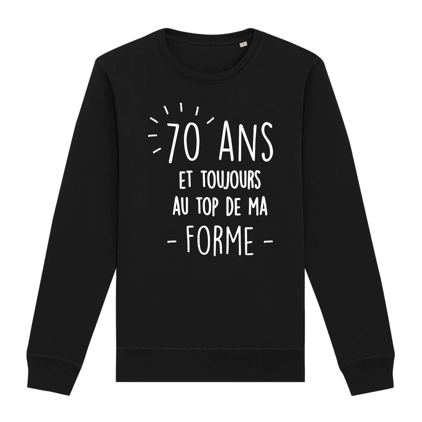 Sweat Adulte Anniversaire 70 ans 