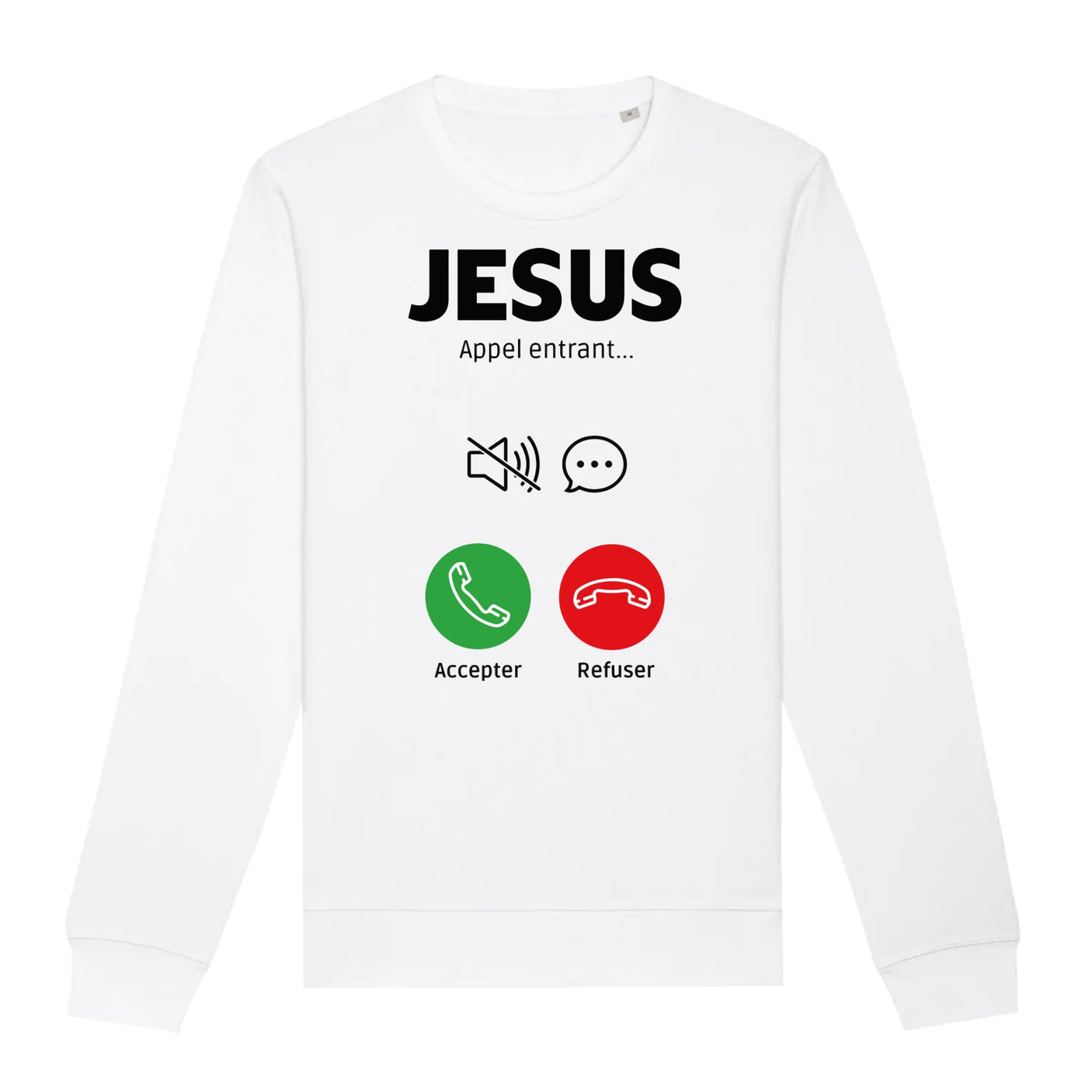 Sweat Adulte Appel de Jésus 