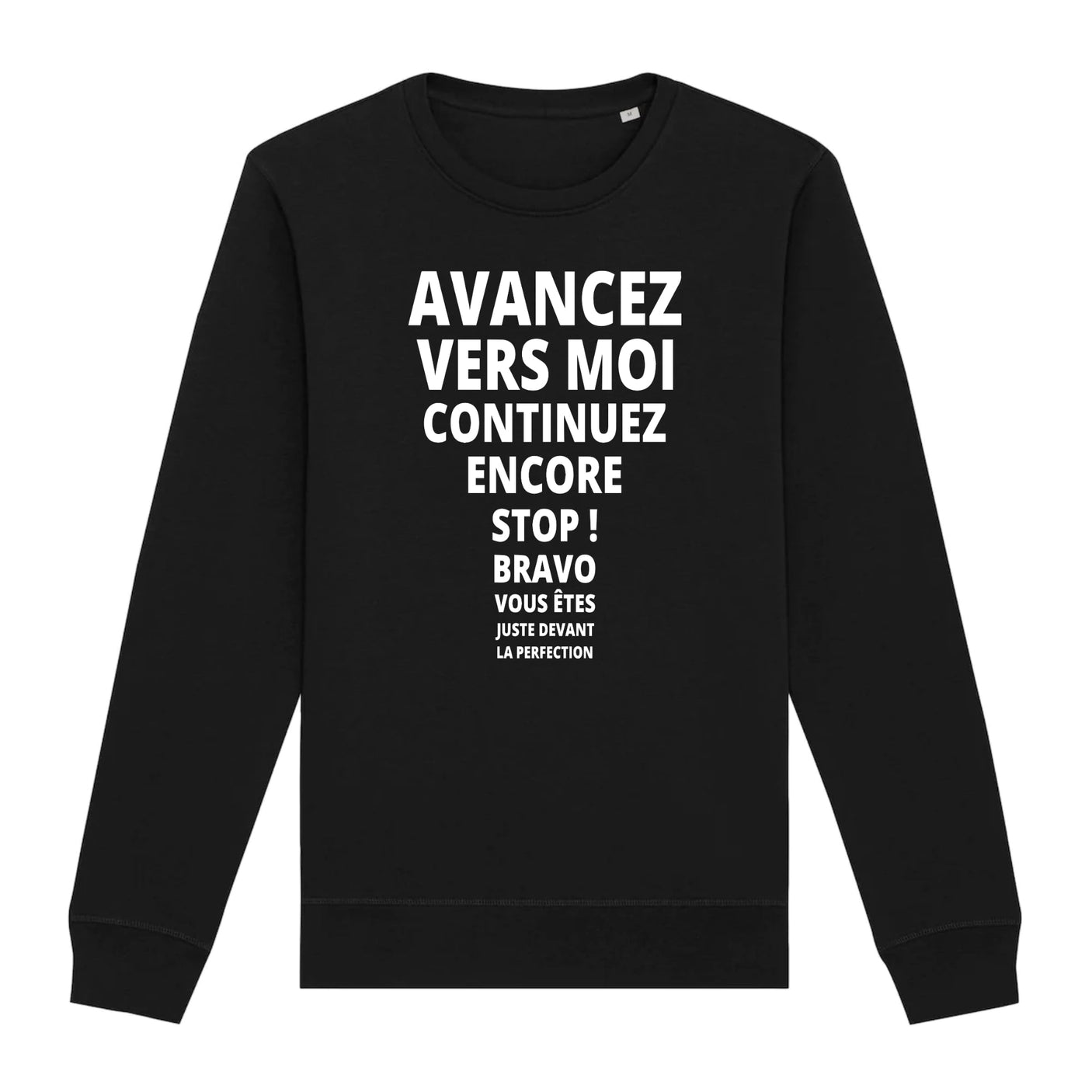 Sweat Adulte Avancez vers la perfection 