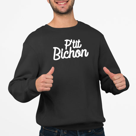 Sweat Adulte Bichon Noir