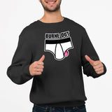 Sweat Adulte Burne out Noir