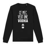 Sweat Adulte Ce mec veut une vodka 