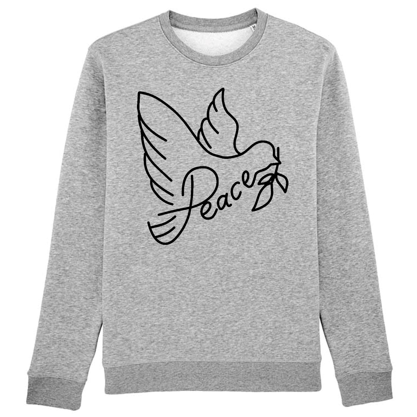 Sweat Adulte Colombe de la paix 
