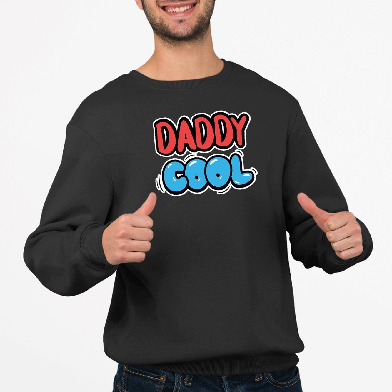 Sweat Adulte Daddy Cool Noir