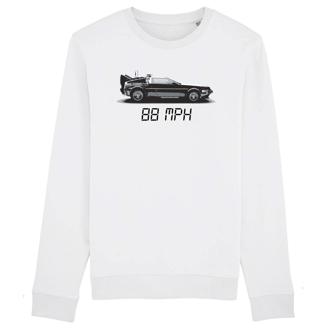 Sweat Adulte Delorean 88 MPH 